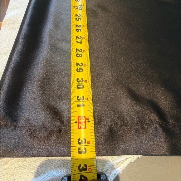 ASOS DESIGN Satin Oversized Mini Shirt Dress in Black Sz 10 New NO Tag - Picture 14 of 15